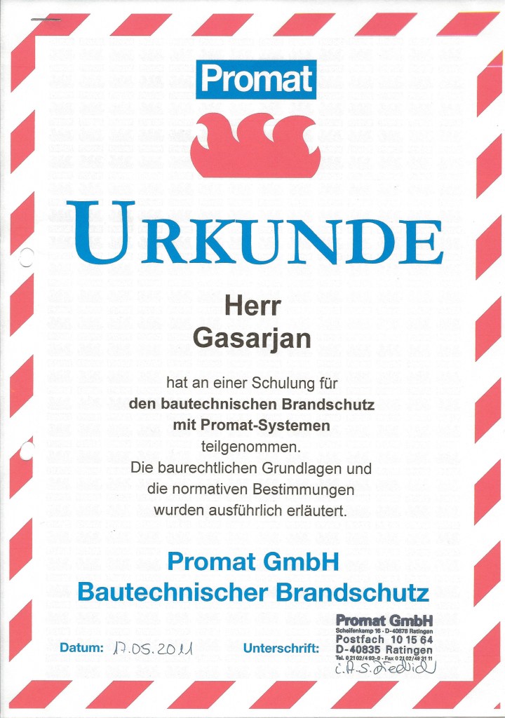 Urkunde